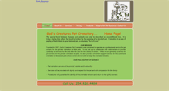 Desktop Screenshot of godscreaturespc.com